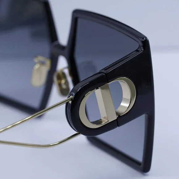 Dior 30MONTAIGNE SU 12A1 Square Sunglasses - Black/Grey Gradient - Picture 4 of 10